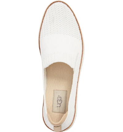 Shop Ugg Sammy Sneaker In White Fabric