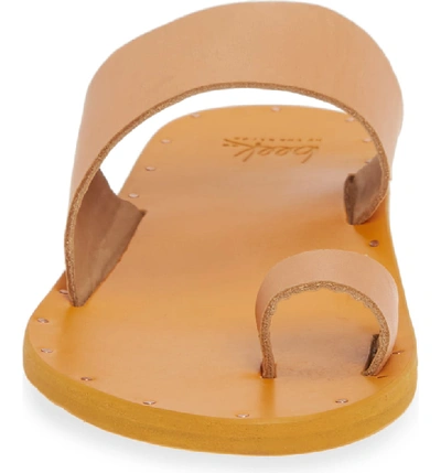 Shop Beek Finch Sandal In Natural/ Saffron