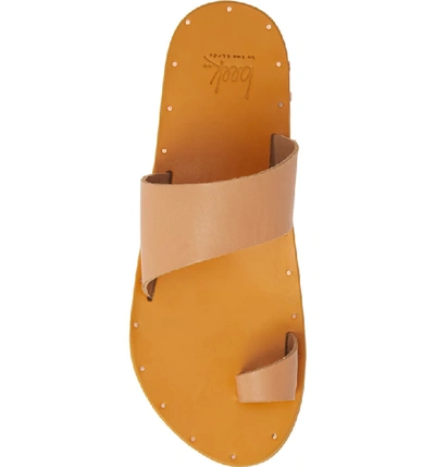 Shop Beek Finch Sandal In Natural/ Saffron