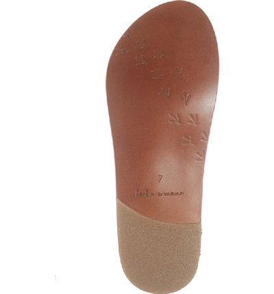 Shop Beek Finch Sandal In Platinum/ Geranium