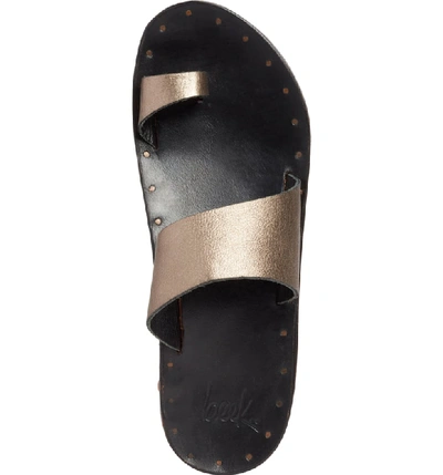 Shop Beek Finch Sandal In Bronze/ Black