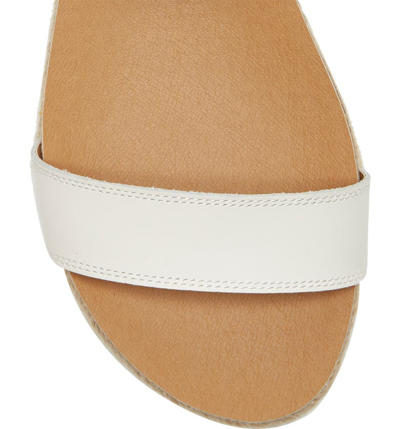Shop Lucky Brand Garston Espadrille Sandal In Milk Leather