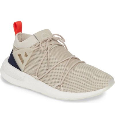 Shop Adidas Originals Arkyn Sneaker In Clear Brown/ Light Brown/ Navy