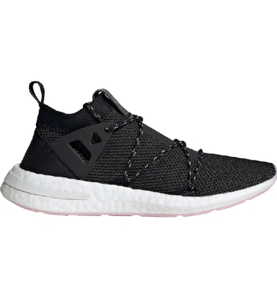 Shop Adidas Originals Arkyn Sneaker In Core Black/ Carbon/ Clear Pink