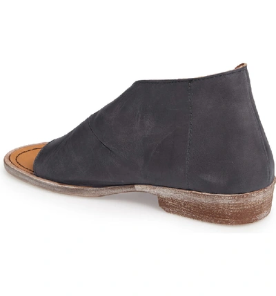 Shop Free People 'mont Blanc' Asymmetrical Sandal In Zinc Leather