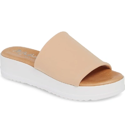 Shop Matisse Paradise Slide Sandal In Natural