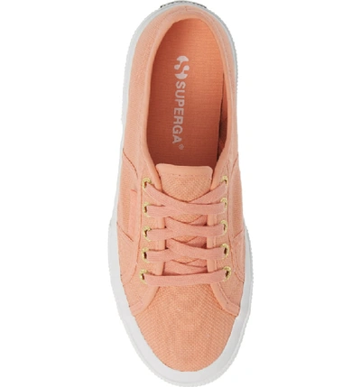 Shop Superga 'cotu' Sneaker In Fresh Peach/ Light Coral
