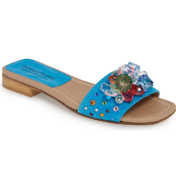 donald pliner slide sandal