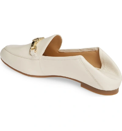 Shop Michael Michael Kors Charlton Convertible Loafer In Light Cream Nappa Leather