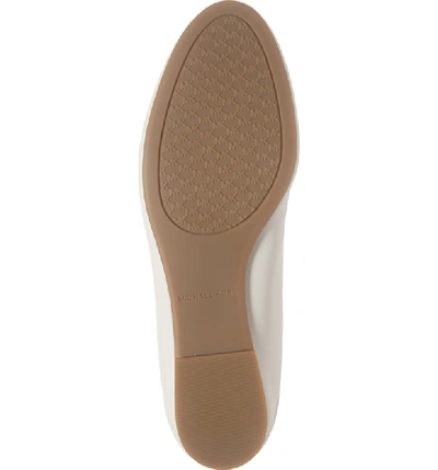 Shop Michael Michael Kors Charlton Convertible Loafer In Light Cream Nappa Leather