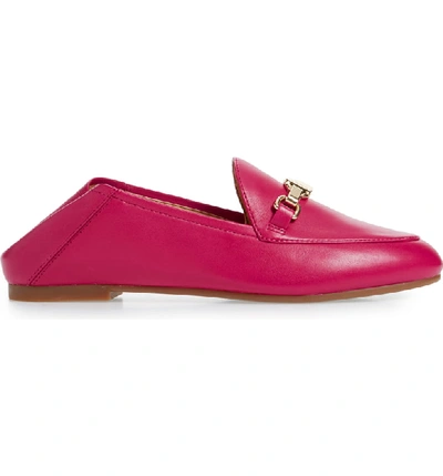 Shop Michael Michael Kors Charlton Convertible Loafer In Pink Nappa Leather