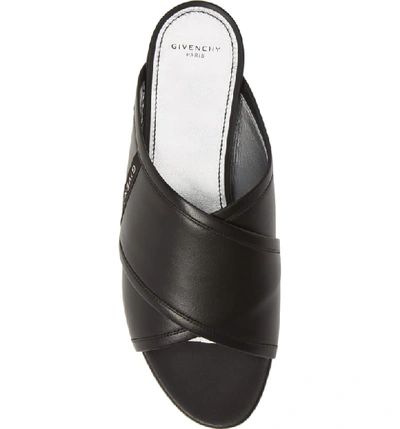 Shop Givenchy Rivington Crisscross Sandal In Black