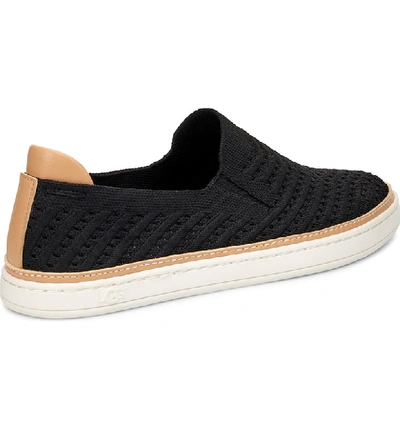 Shop Ugg Sammy Slip-on Sneaker In Black Fabric
