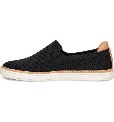 Shop Ugg Sammy Slip-on Sneaker In Black Fabric