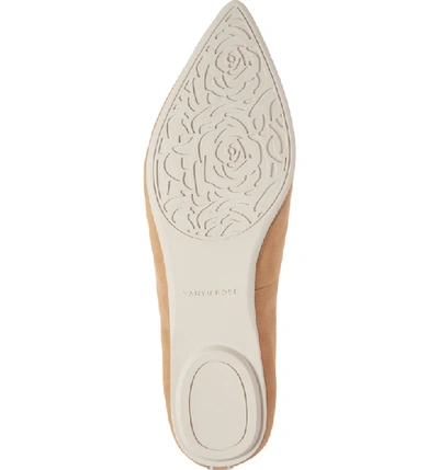 Shop Taryn Rose Felicity Flat In Doe Suede