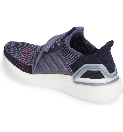 Shop Adidas Originals Ultraboost 19 Running Shoe In Raw Indigo/ Shock Red