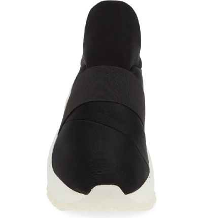 Shop Jslides Slip-on Sneaker In Black Fabric