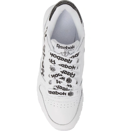 Shop Reebok Classic Leather Sneaker In White/ Black