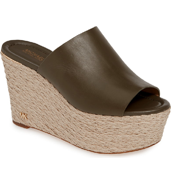 cunningham leather wedge