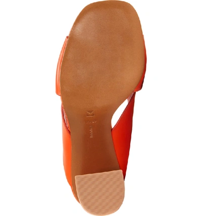 Shop Mercedes Castillo Hae Slingback Sandal In Sweet Tangerine