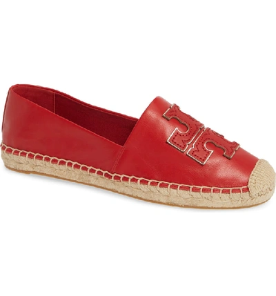 Shop Tory Burch Ines Espadrille In Brilliant Red/ Brilliant Red