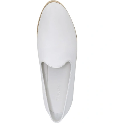 Shop Vince Malia Loafer Flat In Off White