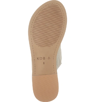Shop Kelsi Dagger Brooklyn Ruthie Slide Sandal In Cloud Leather
