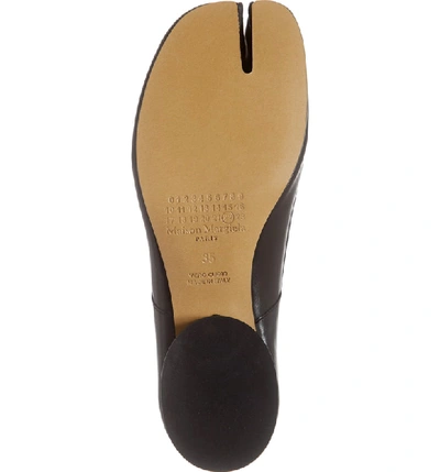 Shop Maison Margiela Tabi Pump In Black