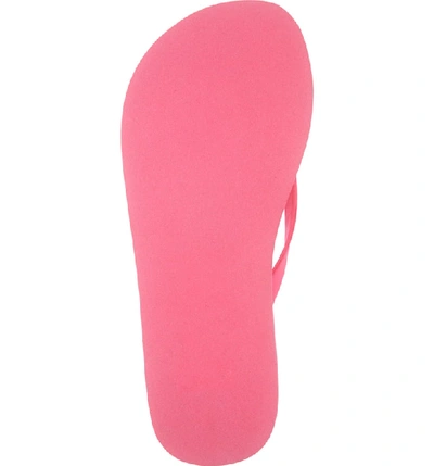 Shop Jeffrey Campbell Surf Flip Flop In Fuchsia Neon