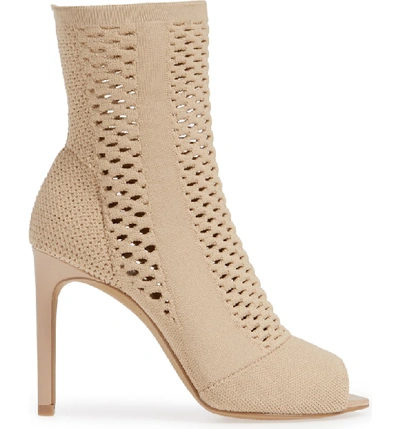 Shop Charles By Charles David Inspector Bootie In Nude Fabric