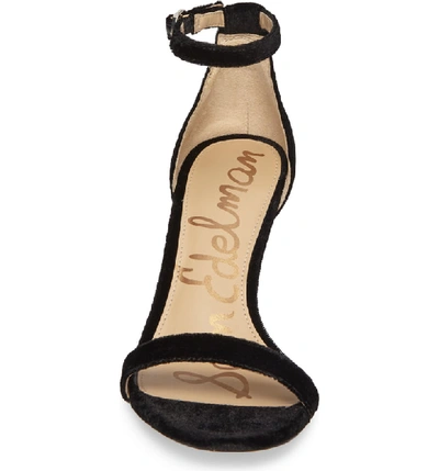 Shop Sam Edelman 'patti' Ankle Strap Sandal In Jute Fabric