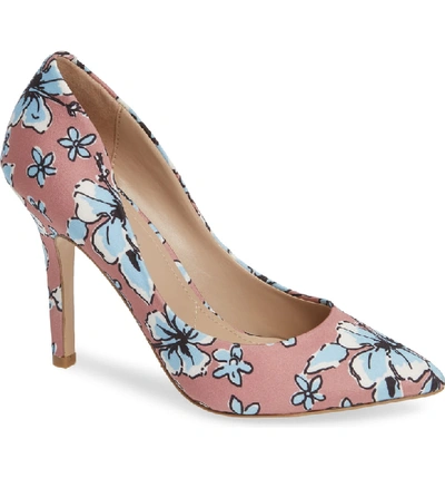 Shop Charles By Charles David Maxx Pointy Toe Pump In Mauve Multi