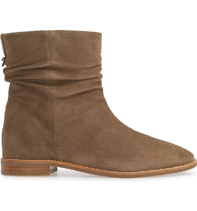 Shop Aquatalia Caleigh Weatherproof Boot In Taupe Suede