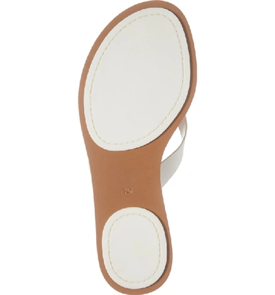 Shop Tory Burch Manon Flip Flop In Perfect Ivory