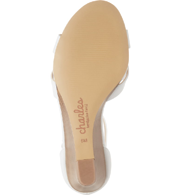 charles david griffin wedge sandal