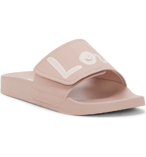 ellen leather slide sandal