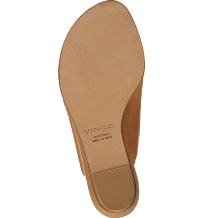 Shop Vince Darla Slide Sandal In Almond