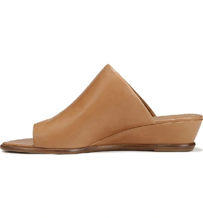 Shop Vince Darla Slide Sandal In Almond