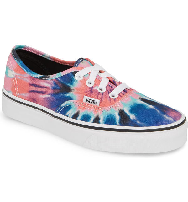 tie dye vans authentic