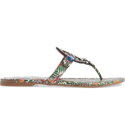 Shop Tory Burch Miller Flip Flop In Orange Something Wild