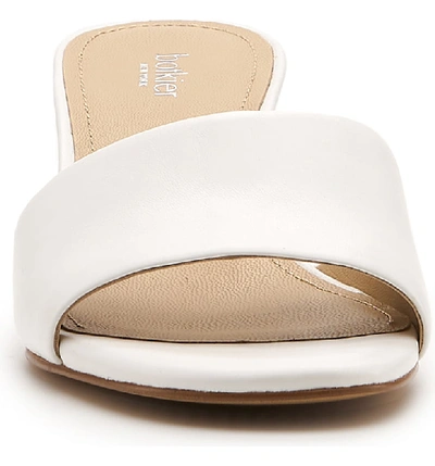 Shop Botkier Carlie Mule In White Leather