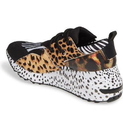 Steve Madden Women's Cliff Sneakers In Zebra/leopard Multi | ModeSens