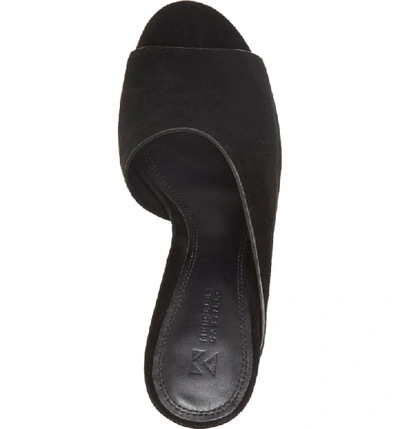 Shop Mercedes Castillo Izar Mule In Black Suede