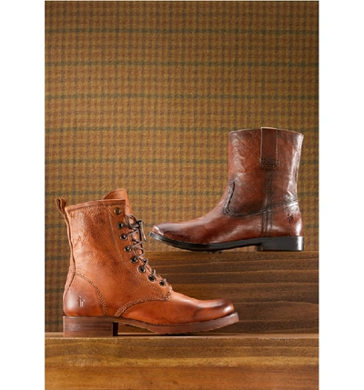 Shop Frye Veronica Combat Boot In Whiskey