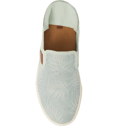 Shop Olukai 'pehuea' Slip-on Sneaker In Fog/ Palm Fabric