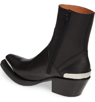 Shop Vetements Cowboy Boot In Black