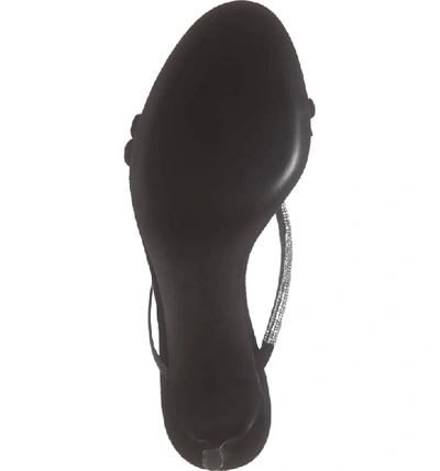 Shop Giuseppe Zanotti Embellished Slide Sandal In Black