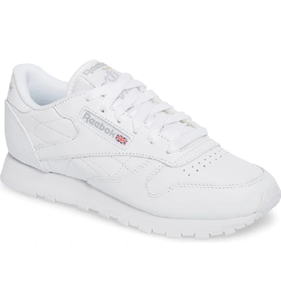 Reebok Women's Classic Leather Casual Sneakers From Finish Line In White |  ModeSens