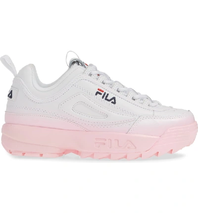 Harmonie Kwalificatie Achtervolging Fila Women's Disruptor 2 Premium Low-top Sneakers In Pink / White | ModeSens