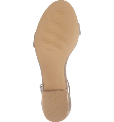Shop Steve Madden Irenee Ankle Strap Sandal In Light Grey Suede